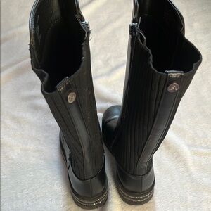 Black Knee-High Boots